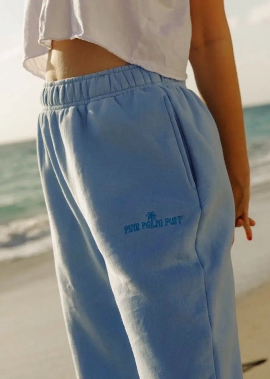 Puff Sweatpants in Blue