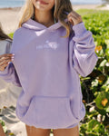 Classic Puff Hoodie in Orchid Pink Palm Puff