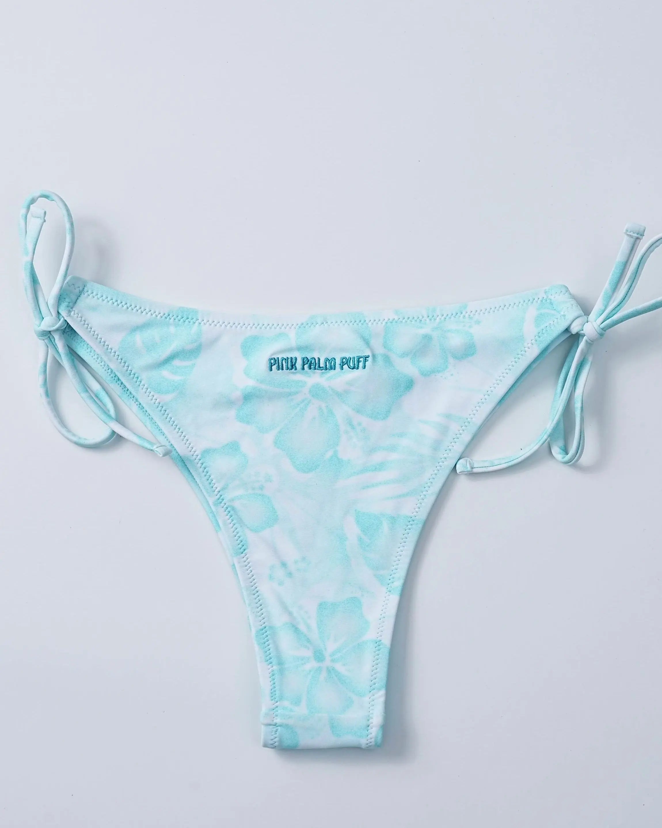 Solei Bottom (Cheeky) in Bahama Bliss Pink Palm Puff