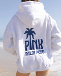 Classic Puff Hoodie in Cloud Pink Palm Puff