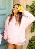 Classic Puff Hoodie in Pink Pink Palm Puff